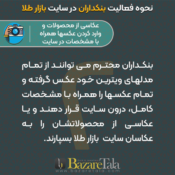 2-عکاسی از محصولات و وارد کردن عکسها همراه با مشخصات در سایت