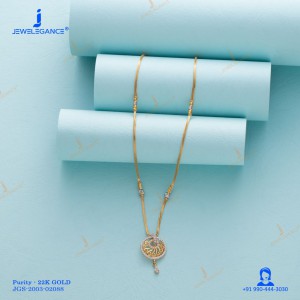 برند JEWELEGANCE گردنبند طلا کد: 12