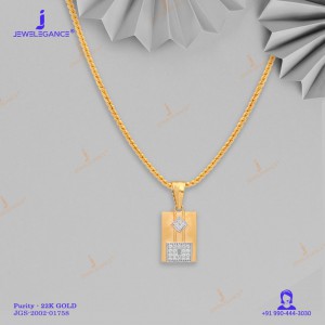 برند JEWELEGANCE گردنبند طلا کد: 21