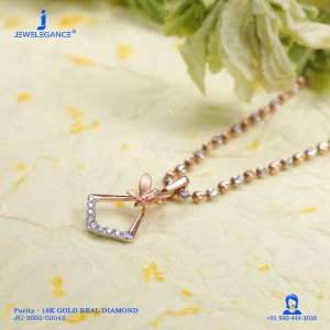 برند JEWELEGANCE گردنبند طلا کد: 28