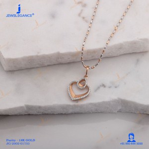 برند JEWELEGANCE گردنبند طلا کد: 30