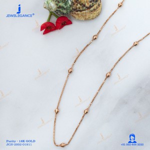 برند JEWELEGANCE گردنبند طلا کد: 31