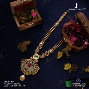 برند JEWELEGANCE گردنبند طلا کد: 42