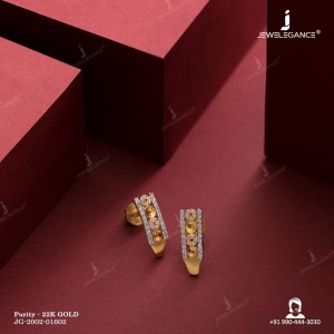 برند JEWELEGANCE گوشواره طلا کد: 84